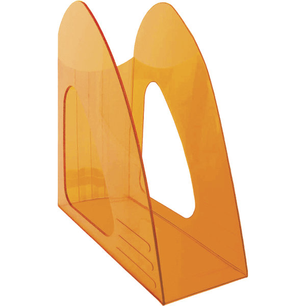 Вертикальный накопитель "deVENTE. Air Fluo" размер 9х24х24 см, полупрозрачный неоновый оранжевый