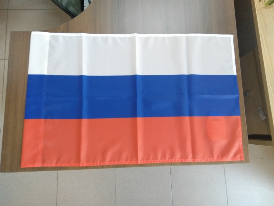 Купить Флаг РФ п/э 0,7*1,05м в Грозном