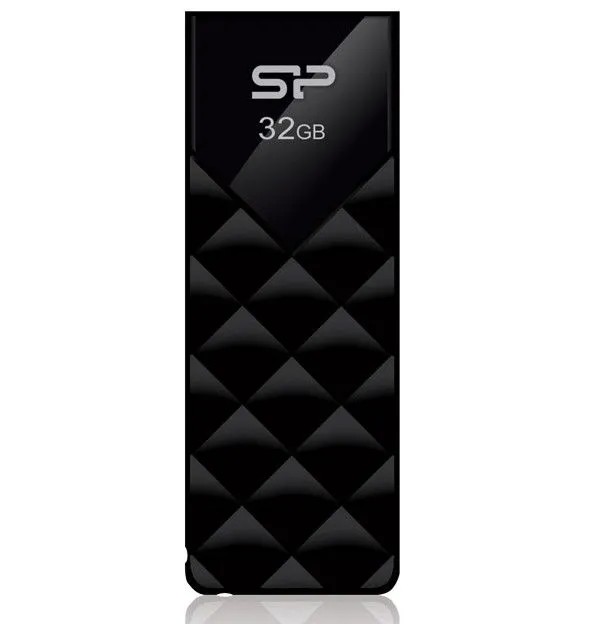 Флеш Диск Silicon Power 32GB Ultima U03 SP032GBUF2U03V1K USB2.0 черный