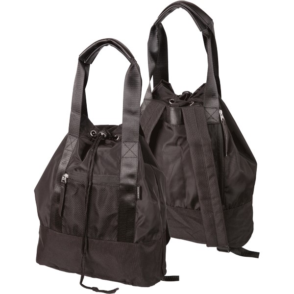 Сумка-рюкзак "deVENTE" 40x32x13 см, вес 300 г, нейлон и плотный полиэстер, на утяжке, с ручками и широкими плечевыми лямками, с передним сетчатым карм