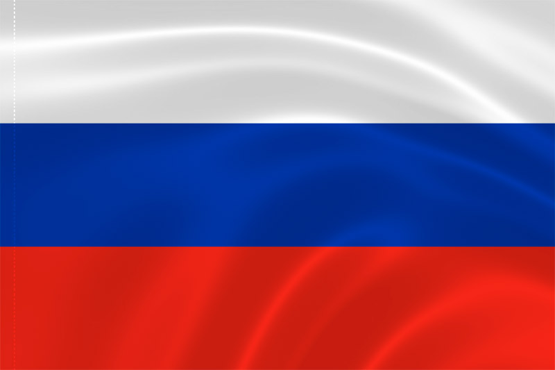 Купить Флаг РФ 1,0*1,5м. габардин (мешком) в Грозном
