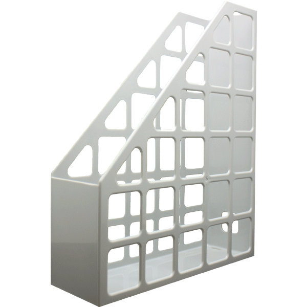 Вертикальный накопитель "Attomex. Square" размер 7,5х24,5х30 см, серый