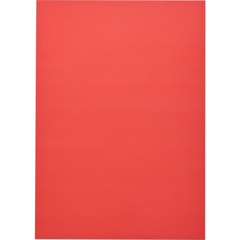 Обложки пластиковые непрозр. Promega Office красный  цвет А4 280мкм